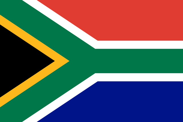 南アフリカ共和国国旗