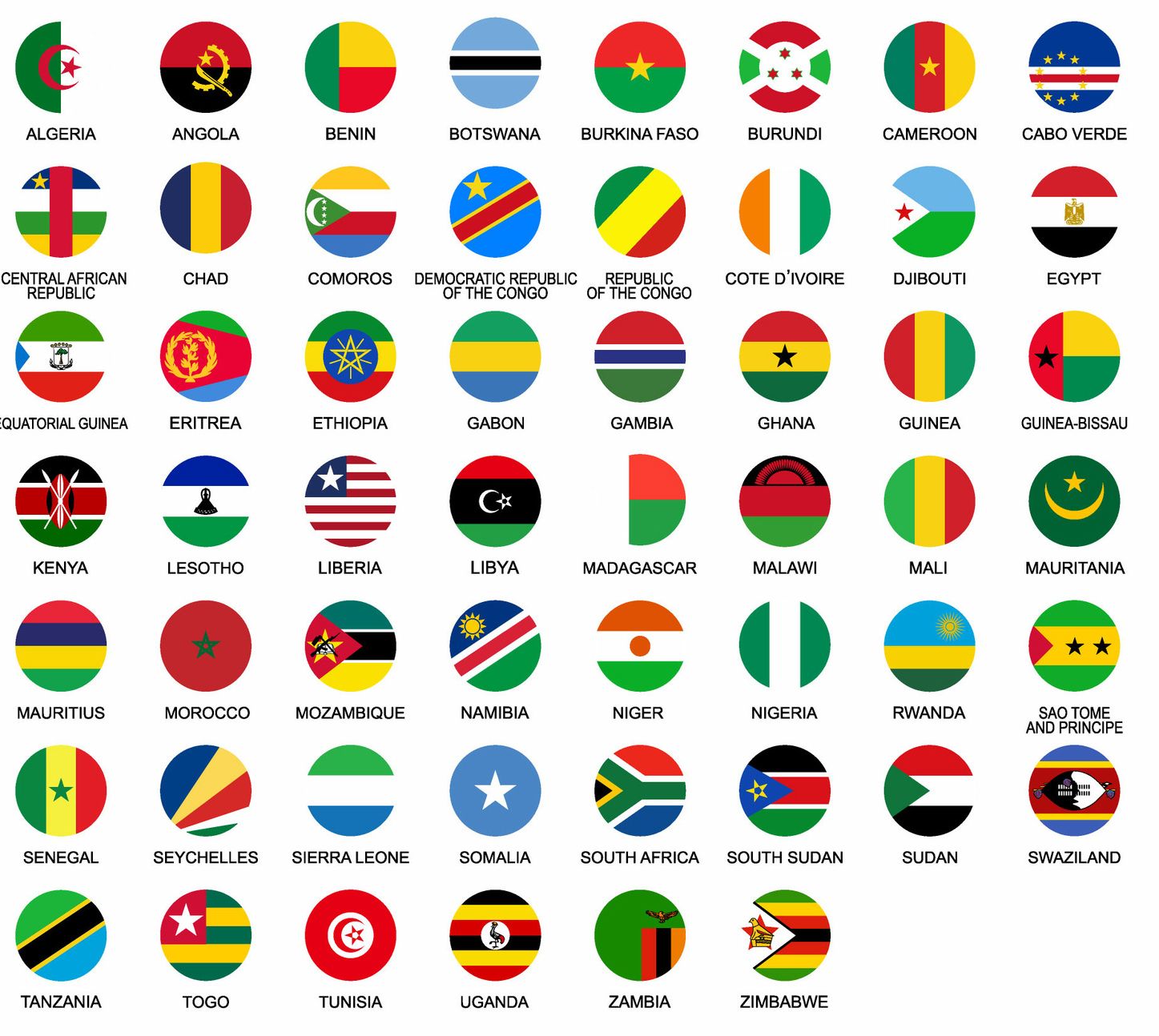 アフリカの国旗