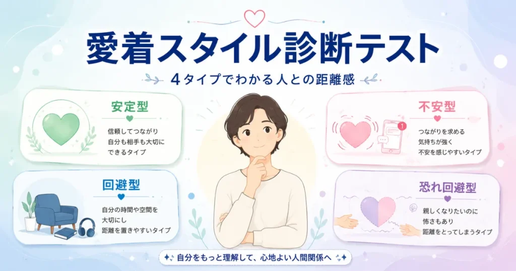 愛着スタイル診断テスト