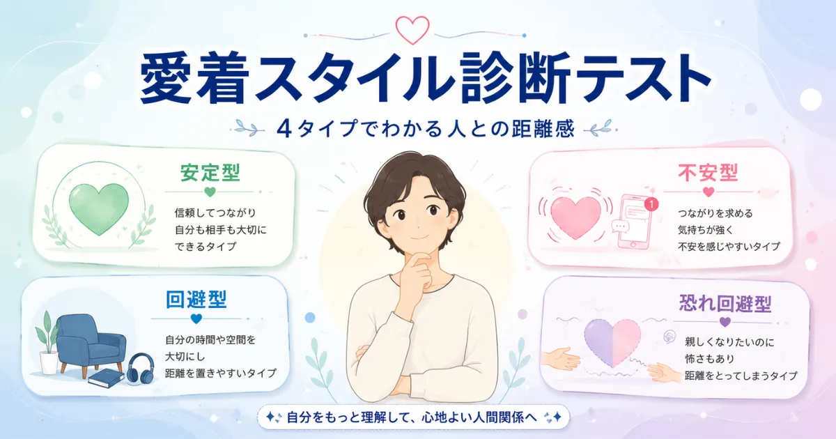 愛着スタイル診断テスト